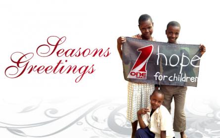 Seasons Greetings from OneSails and Hope for Children