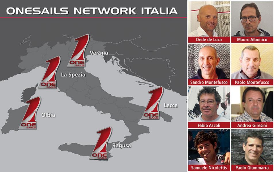 OneSails annuncia il nuovo assetto del network Italiano