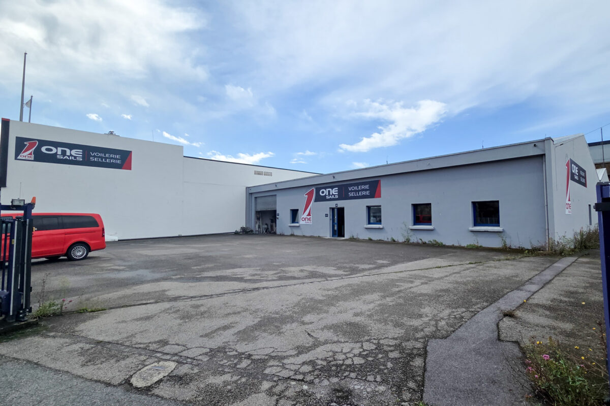 Outside OneSails Lorient loft
